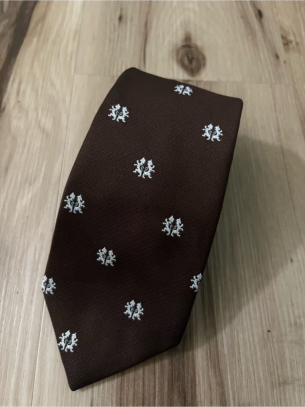 Vintage Brooks Brothers Brooksgate Tie Men’s  Brown  70s